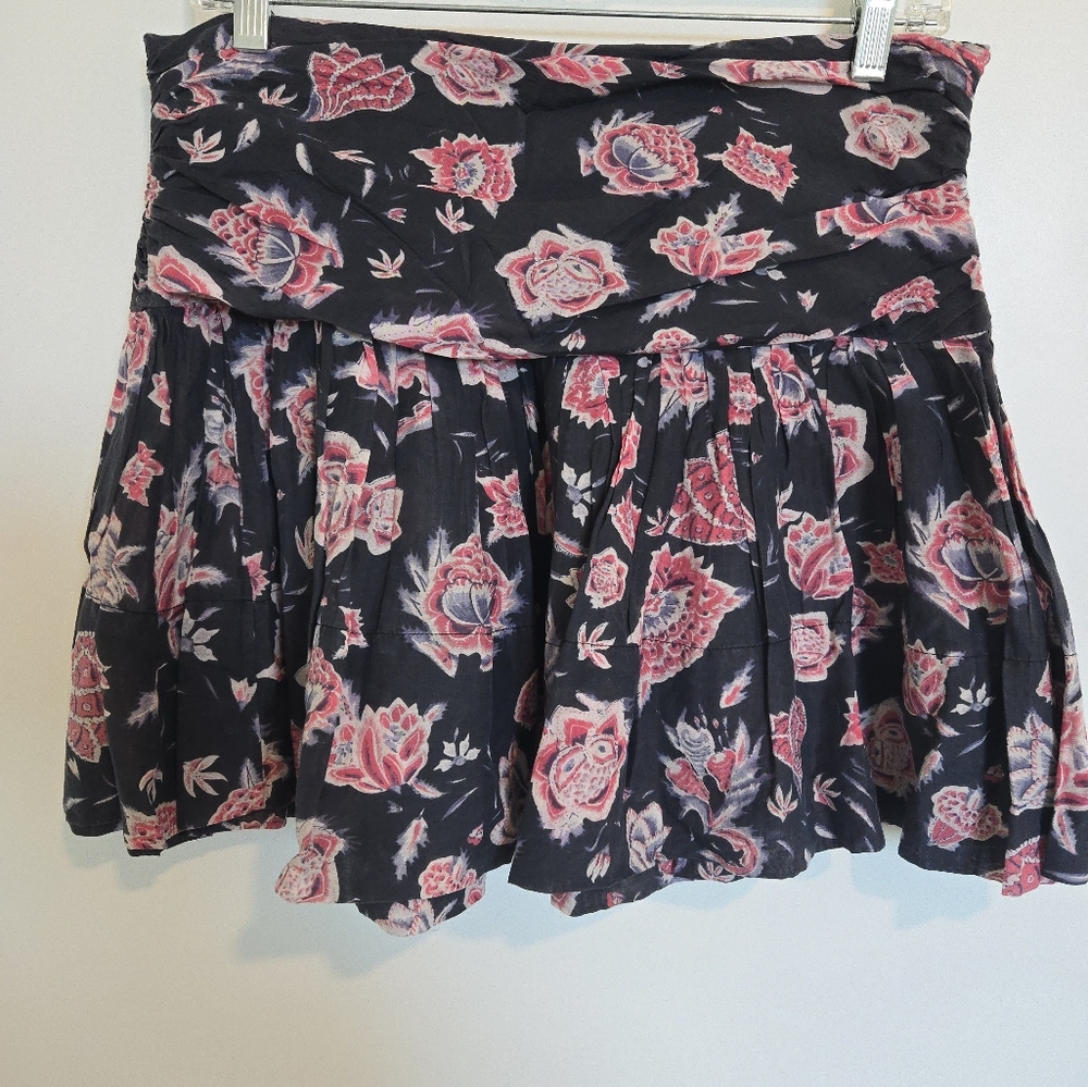 Isabel Marant Etoile Floral Mini Skirt